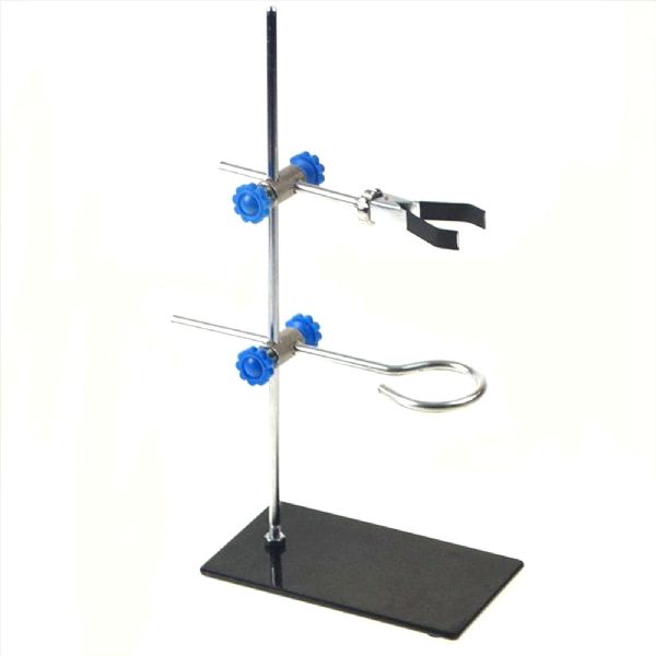 Polished Stainless Steel Retort Stand, for Laboratory, Size : 1-2feet, 2-3feet