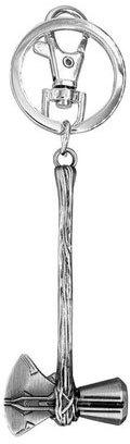 Stainless Steel designer key chain, Color : Silver