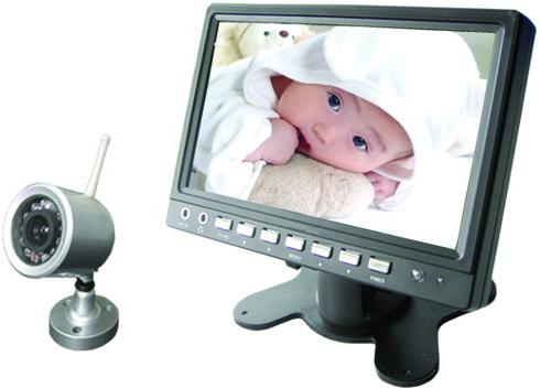 Plastic Wireless Baby Monitor Camera