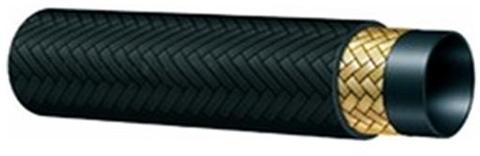 Polished Rubber Single Wire Braided Hose, Feature : Corrosion Proof, Excellent Quality, Fine Finishing