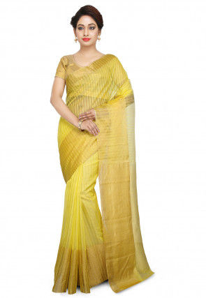 Plain Chanderi Sarees, Occasion : Casual Wear