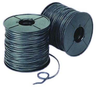 Tolins Black Rubber Rope, Packaging Type : Roll
