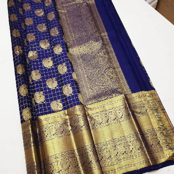 Kanjivaram Silk Sarees, Feature : Shrink Resistant, Soft Fabric, Attractive Look