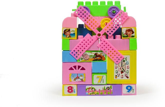 47 pcs Multicolored Building Blocks, Feature : Easy To Use, Light Weight