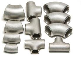 Stainless Steel Titanium Buttweld Pipe Fittings, for Industrial, Feature : Crack Proof, Fine Finishing