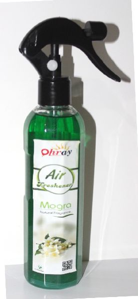 Mogra Air Freshener, for Car, Office, Room, Form : Liquid