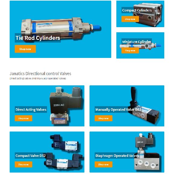 janatics pneumatics, for Air Lines, Size 1/2 Inch at Rs 1,000 / Box