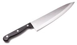 Non Polished Kitchen Carving Knife