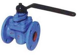 Cast Steel Flanged Plug Valve, Color : Silver