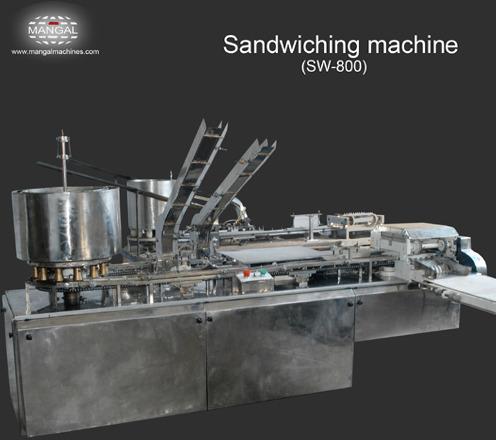 Biscuit Cream Sandwiching Machine