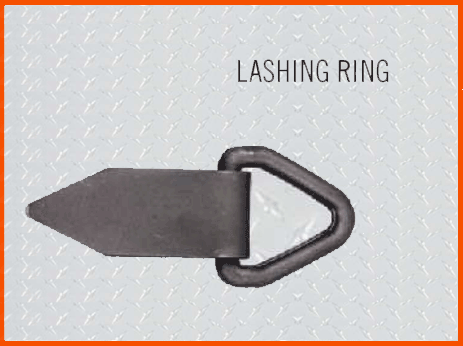 Iron Polished Lashing Ring