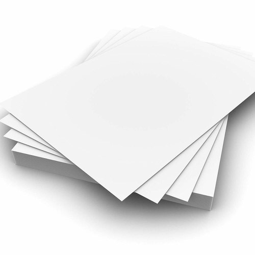 Plain White Art Paper