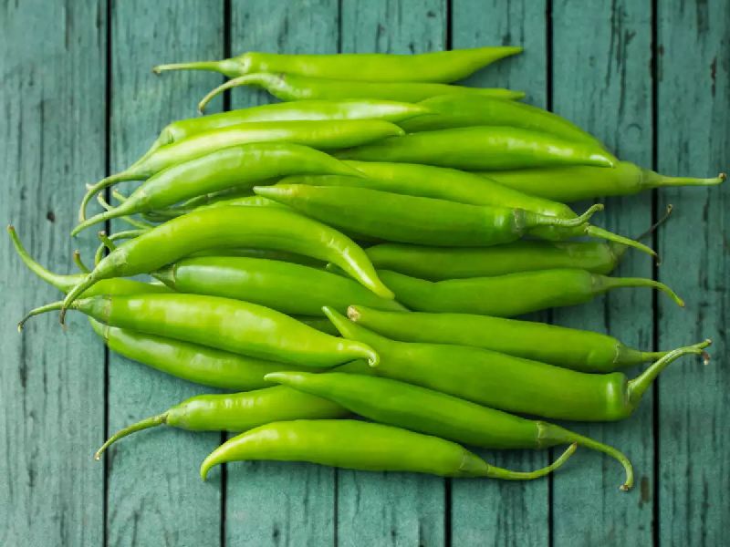 Fresh Green Chilli By Cochabaambas Agros Techh Food Private Limited