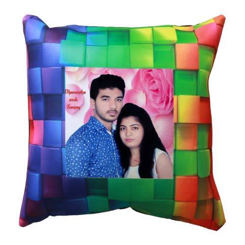 Red Printed Heart Shape Sublimation Cushions at Rs 150 in Noida