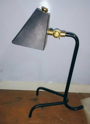 Metal Table Lamp, Color : Black
