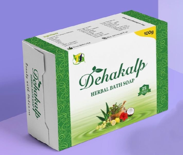 Dehakalp Handmade Bath soap (Natural Soap contains 25 Herbs)