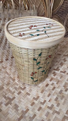 Cottage Furnish Bamboo Storage Box, Color : beige