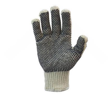 Cotton Hand Glove, for Industrial, Pattern : Safety