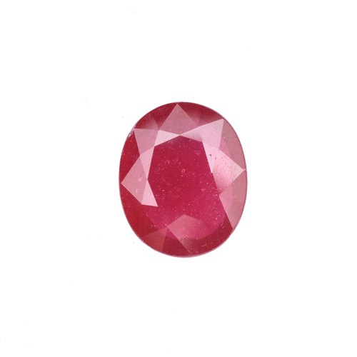Oval Pink Ruby Gemstone