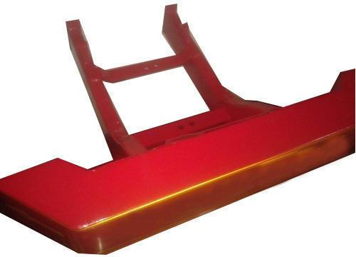 Iron tractor bumper, Color : Red