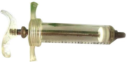 Veterinary syringe, Color : Transparent