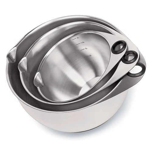 Plain Stainless Steel Mixing Bowl, Shape : Oval