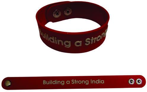 Silicone Wrist Bands, Size : Customized