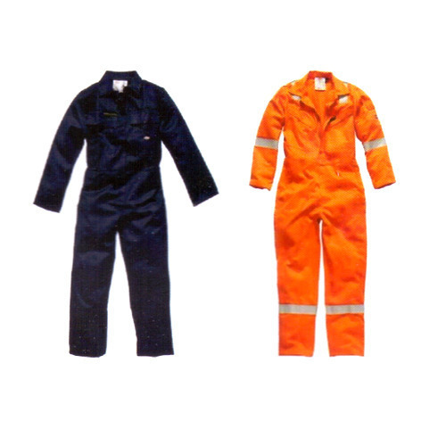 Polyester Boiler Suit, Color : Orange/Blue