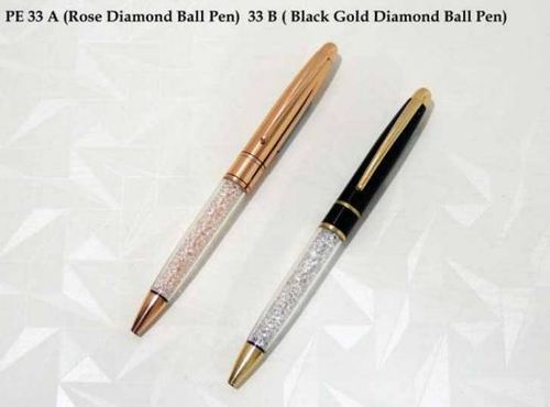 Blue Diamond Ball Pen, for Promotional Gifting, Writing, Length : 4-6inch