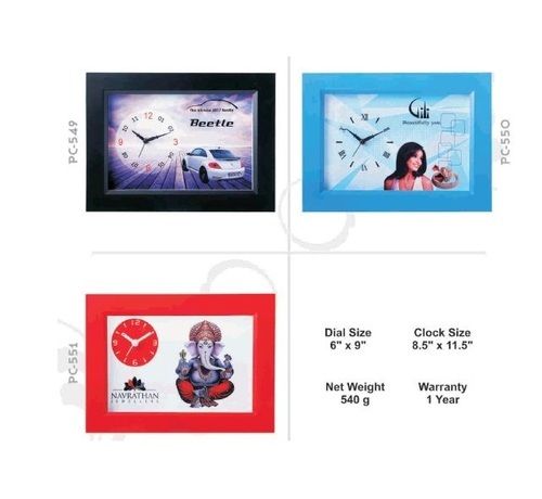 Photo Wall Clock, Display Type : Analog