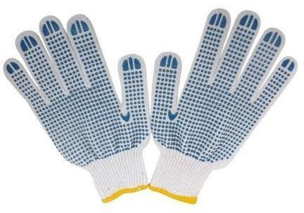 Dotted Gloves, Feature : Long lasting nature, Light weight, Skin friendly nature