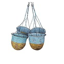 Iron Oval Hanging Basket