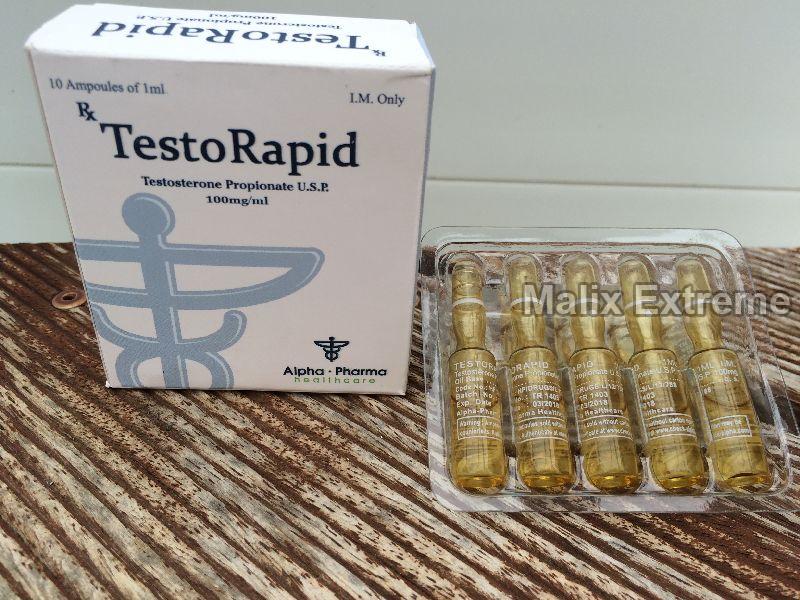 TestoRapid (Testosterone Propionate) AlphaPharma Box Of 10