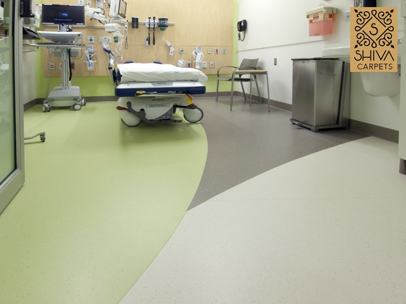 Plain Hospital PVC Floorings, Feature : High Strength, Quality Tested, Termite Proof