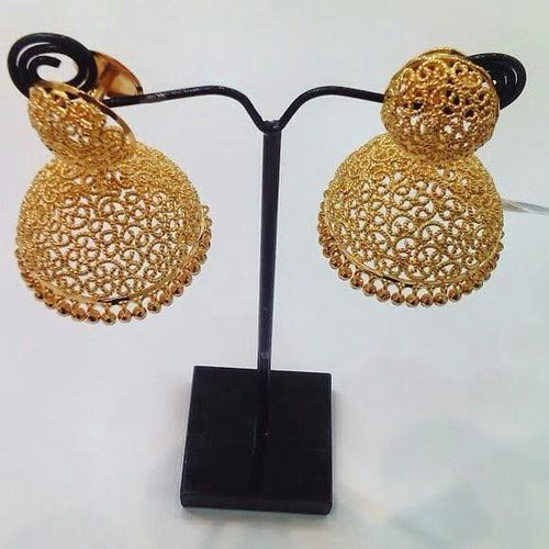 Copper Gold Plated Earrings, Style : Antique