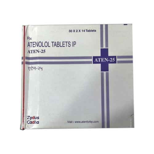 Aten-25 Aten 25 Tablets, Packaging Type : Box