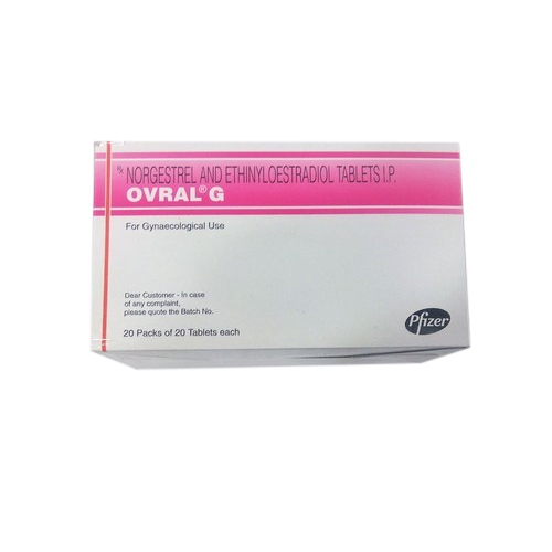 Ovral G Tablets, Packaging Type : Box