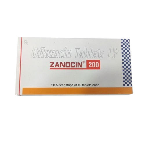 Zanocin 200mg Tablets, Packaging Type : Box