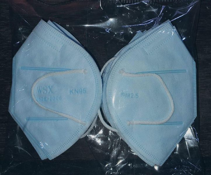 KN95 Mask, for Clinic, Clinical, Hospital, Pharmacy, Feature : Easy to Tie