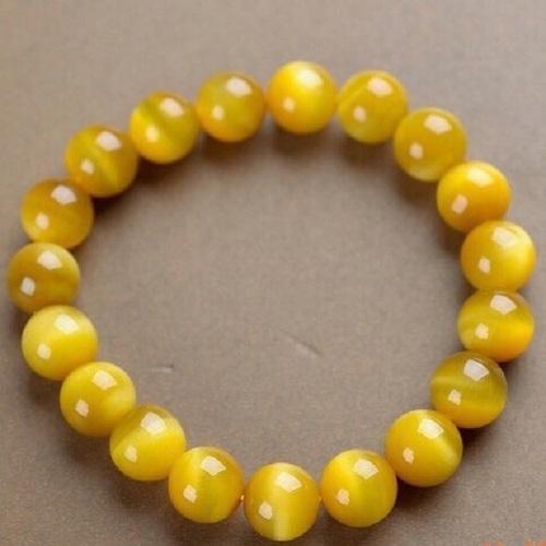 Glossy Ladies Gemstone Bracelet, Color : Yellow