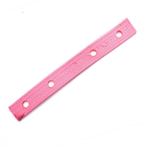 Nylon 4 Hole Strip, Color : Pink