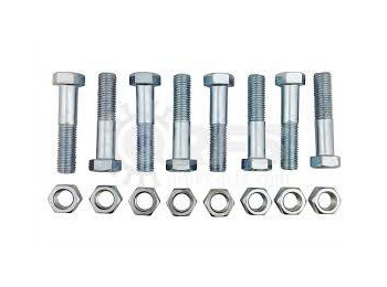 Polished Metal Hex Bolts, Size : Standard