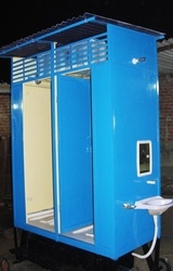 Steel FRP Toilet, Color : Blue