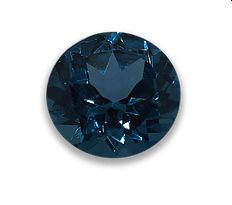 Round London Blue Topaz Gemstone, for Breacelet Use, Feature : Crack Resistance, Stain Resistance