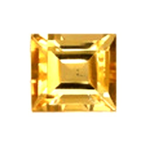 Polished Square Shaped Citrine Gemstone, for Jewellery Use, Feature : Anti Corrosive, Durable