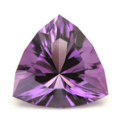 Trillion Amethyst Gemstone, Gemstone Color : purple
