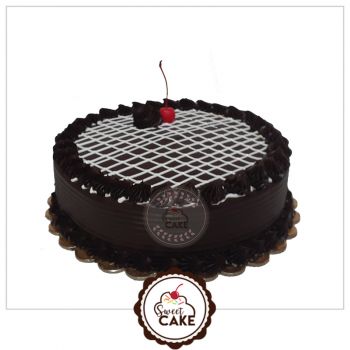 Chocolate Truffle Delight Cake, Packaging Type : Curated Box