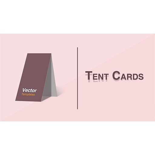 Tent Cards Designing