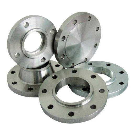 Round Forged Steel Flanges, Color : Silver