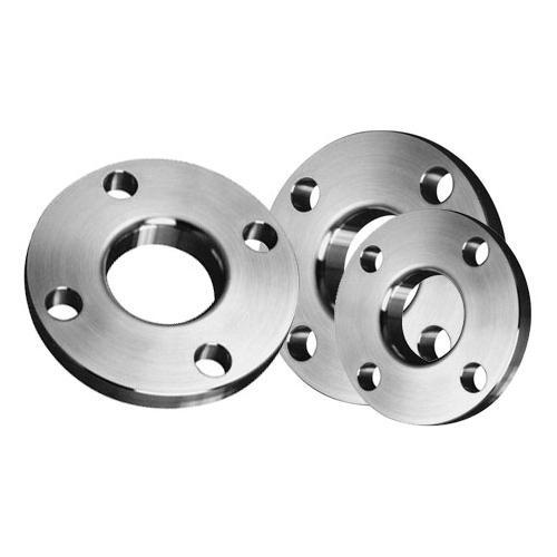 Round Polished Stainless Steel Lap Joint Flanges, Color : Silver